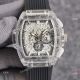 Top Quality Hublot Spirit of Big Bang Transparent Watch Blue Rubber Strap (2)_th.jpg